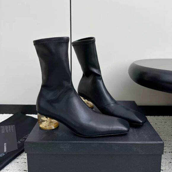 Jil sander women's short boots - Picture 1 of 4